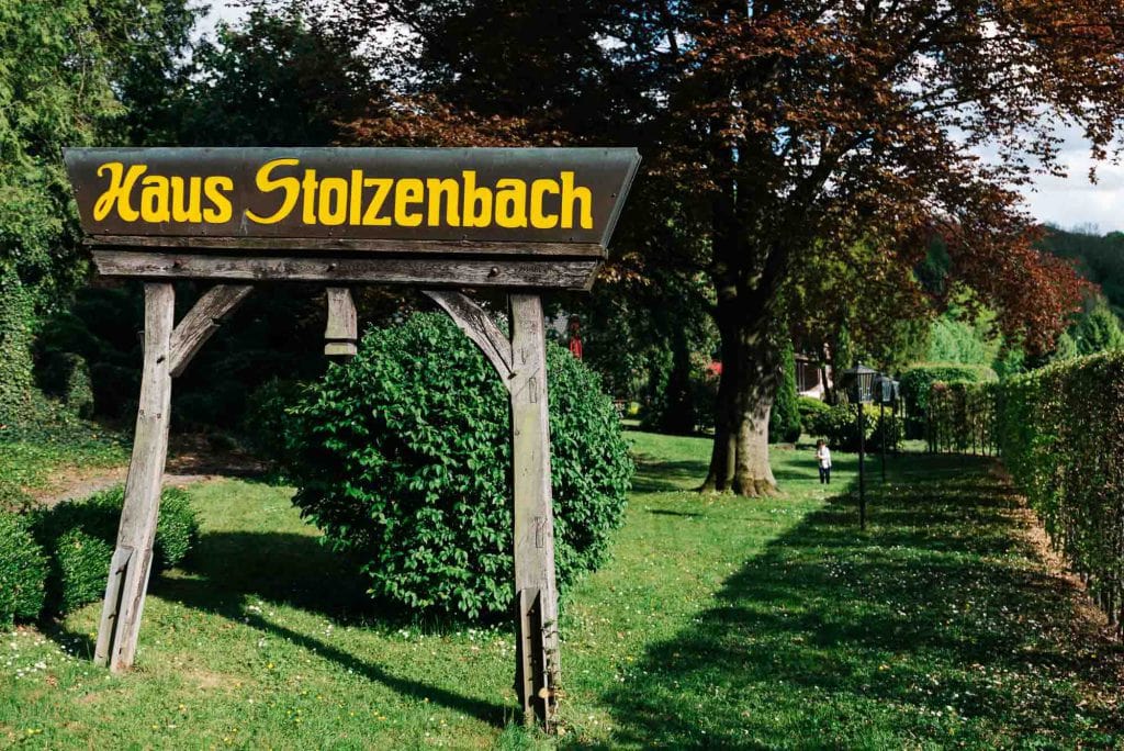 Garten des Haus Stolzenbach.